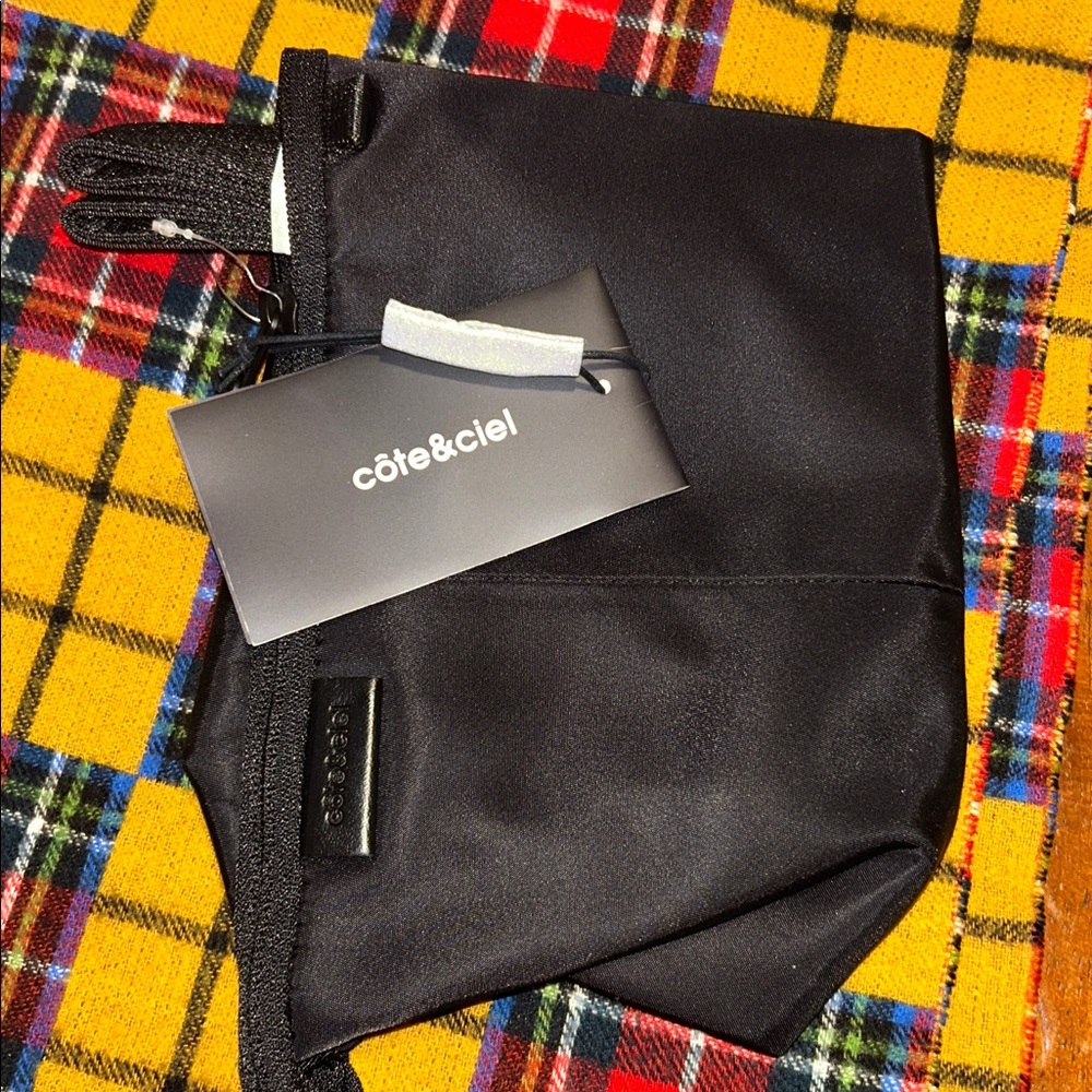 Côte&Ciel Kiv Black Crossbody Bag - Picture 2 of 11